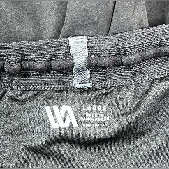 VRST Men's Enthusiast 7” Run Shorts, Brief Lined, Color Black, Size Large, NWT - Picture 3 of 10